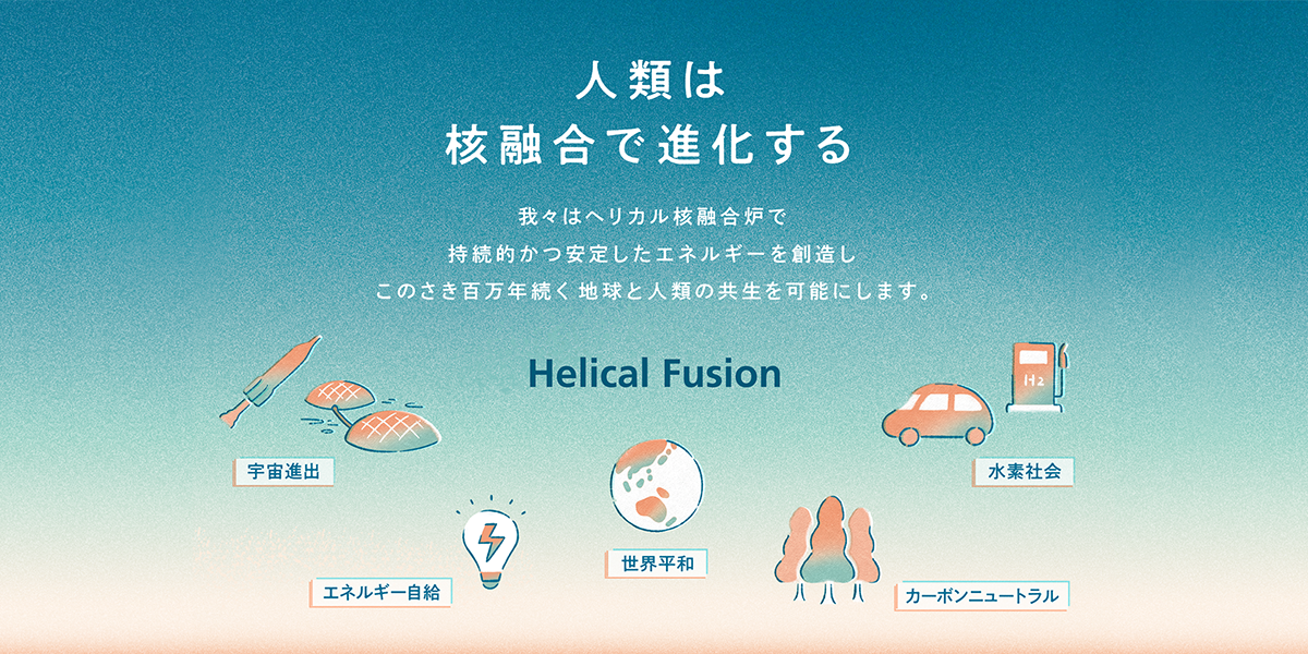 【出資報告】核融合スタートアップHelical Fusion社へ